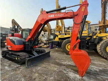 Escavadora de rastos Excellent Performance Used Kubota Kx183-5 Digger Second Hand Mini Excavator 8ton Mini Crawler Excavator kx183-5kx183-3 For Sale: foto 2