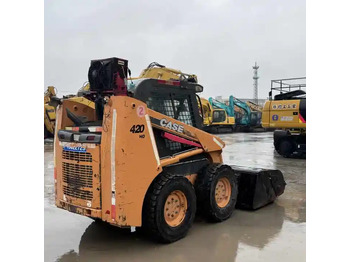 Mini carregadeira Original Second hand CASE skid steer loader 420 for sale compact skid steers loaders 440 430 420 in stock: foto 5