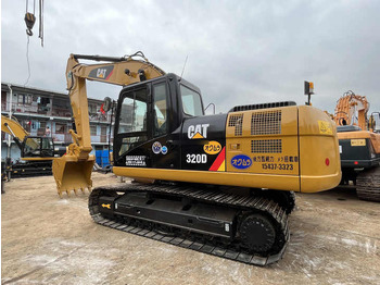 Escavadora de rastos Original japan Used CAT 320D 320D2 crawler excavator CAT 320 used excavators  20 tons excavator for sale: foto 2