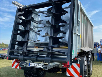 Espalhador de estrume nuevo Auto-Agro Miststreuer / Manure spreader / Epandeur à fumier / Rimorchio spandiconcime / Разбрасыватель органических удобрений / Rozrzutnik obornika Tandem N268: foto 4