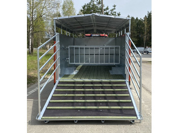 Reboque transporte de gado nuevo Cynkomet Viehanhänger / Livestock trailer / Remorque bétaillère / Remolque ganadero / Rimorchio per bestiame / Прицеп для перевозки животных / Przyczepa do przewozu zwierząt: foto 2