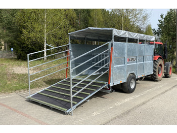 Reboque transporte de gado nuevo Cynkomet Viehanhänger / Livestock trailer / Remorque bétaillère / Remolque ganadero / Rimorchio per bestiame / Прицеп для перевозки животных / Przyczepa do przewozu zwierząt: foto 3
