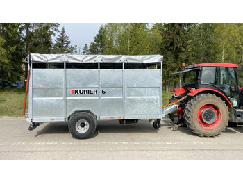 Reboque transporte de gado nuevo Cynkomet Viehanhänger / Livestock trailer / Remorque bétaillère / Remolque ganadero / Rimorchio per bestiame / Прицеп для перевозки животных / Przyczepa do przewozu zwierząt: foto 5