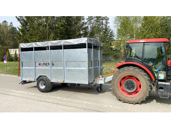 Reboque transporte de gado nuevo Cynkomet Viehanhänger / Livestock trailer / Remorque bétaillère / Remolque ganadero / Rimorchio per bestiame / Прицеп для перевозки животных / Przyczepa do przewozu zwierząt: foto 4