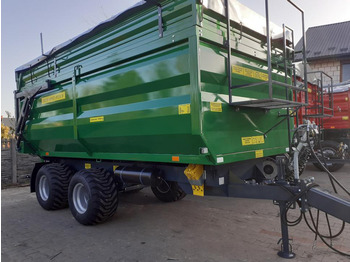 Reboque basculante agrícola nuevo Techmont Anhänger Tandemkipper / Trailer / Remorque / Rimorchio / Remolque tándem / Прицеп монолитный двухосный тандем / Przyczepa tandem PTTCW112 12 t: foto 5