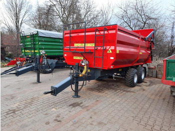 Reboque basculante agrícola nuevo Techmont Anhänger Tandemkipper / Trailer / Remorque / Rimorchio / Remolque tándem / Прицеп монолитный двухосный тандем / Przyczepa tandem PTTCW112 12 t: foto 2