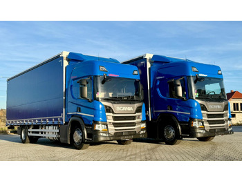 Caminhão com lona SCANIA P 280