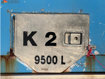 Semirreboque tanque Feldbinder Lebensmittel Tank Container 26500 L | 2 Kammern | Heizung | 20 ft | Edelstahl: foto 4