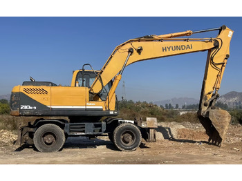 Escavadeira de rodas HYUNDAI 210W-9: foto 2