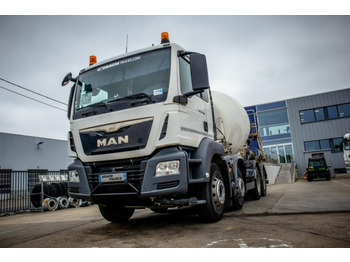 Caminhão betoneira MAN TGS 32.360 BB+E6+MIXER 9M³: foto 2