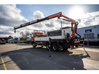 Camião de caixa aberta/ Plataforma, Caminhão grua Renault KERAX 380 DXI-6X4+PK 18 T/M-4xHYDR.: foto 5
