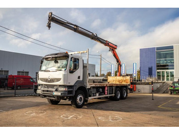 Camião de caixa aberta/ Plataforma RENAULT Kerax 380
