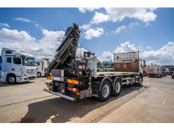 Camião de caixa aberta/ Plataforma, Caminhão grua Renault LANDER 340 DXI-6X4+HIAB 14 T/m/3xhydr.: foto 4