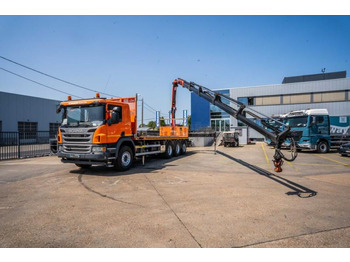 Camião de caixa aberta/ Plataforma SCANIA P 410