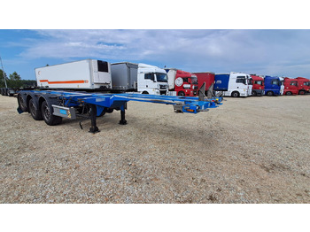 Reboque transportador de contêineres/ Caixa móvel D-TEC