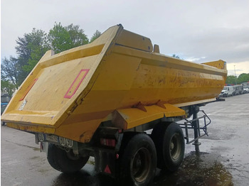 Semireboque basculante Fruehauf 2 Axle Steel Tipper , Spring Suspension , Drum Brakes: foto 3
