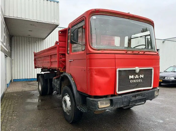 Caminhão basculante MAN 19 280 , Eaton Manual , 3 way tipper , Spring suspension: foto 4