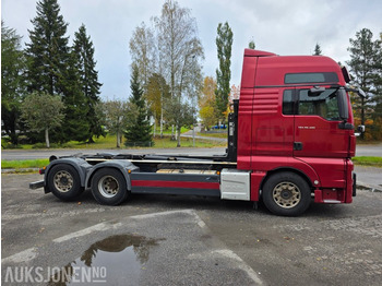 Caminhão polibenne 2014 MAN TGX 26.480 6X2-4 BL 18 T krok leveres med ny EU: foto 4