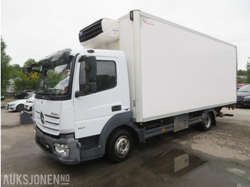 Caminhão furgão 2014 Mercedes-Benz Atego - Kjølebil med Carrier Xarios 600 og Lamberet skap: foto 3