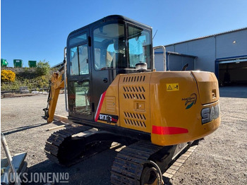 Escavadeira 2024 Sany SY75C. S50 Hurtigfeste. Sentralsmøring. Graveskuff ca 320L: foto 5