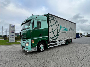 Caminhão com lona MERCEDES-BENZ Actros 2745