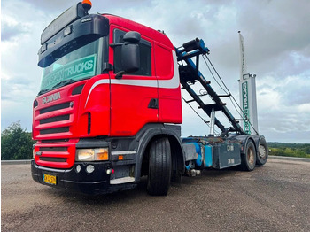 Caminhão com sistema de cabo SCANIA G 450