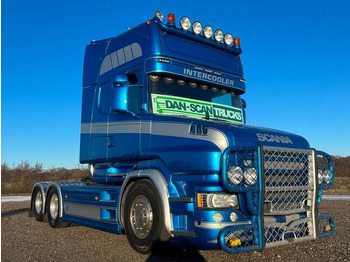 Tractor Scania T520 V8 Speciel interior. Air / Air suspension. Opticruise / Retarder .PTO on Engine and gearbox. New Hydr. system.: foto 2