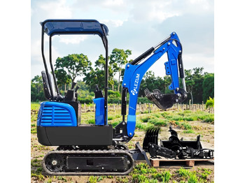 Mini escavadeira nuevo LEZUM Factory Sale Hybrid Mini Digger Excavators Home Farm Electric Remote Control Compact Pilot Digger Excavator with Free Shipping: foto 2