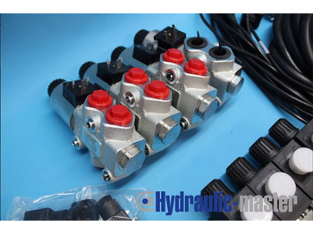 Equipamento de movimentação Hydraulic valve Walvoil 4 section 60 l/min 16gpm 12V with 4 float section + cont Walvoil SDE060/4/AN1: foto 4