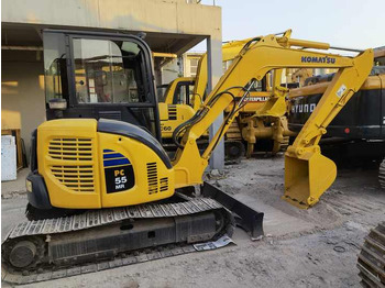 Mini escavadeira Komatsu Excavator PC55 Small Digger Machine PC 55 PC55MR-2 komatsu pc55 small 5 ton excavator for sale: foto 3