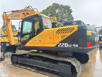 Escavadora de rastos Second-hand second hand used hyundai 220 lc 9s 220lc used machine excavator: foto 2