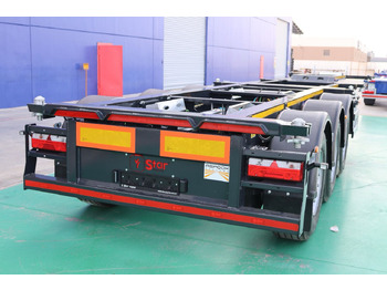 Semireboque transportador de contêineres/ Caixa móvel STAR YAGCILAR