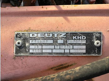 Motor de Máquina de construção Deutz F6L912 ENGINE: foto 3