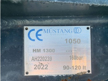 Martelo hidráulico de Máquina de construção Mustang HM1300: foto 3
