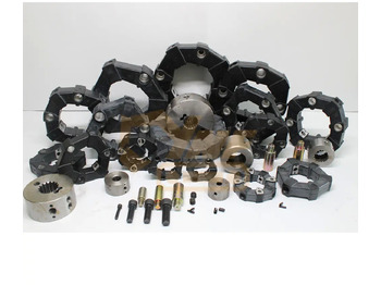 Embreagem e peças nuevo YNF Factory Wholesale Flexible Rubber Coupling CF-A For Excavator Air Compressor Connecting Glue Assembly: foto 2