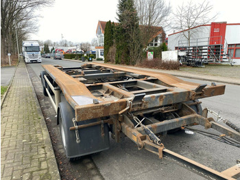 Reboque transportador de contêineres/ Caixa móvel HÜFFERMANN