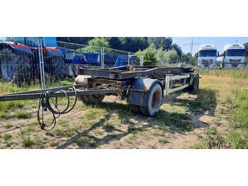 Reboque transportador de contêineres/ Caixa móvel HÜFFERMANN