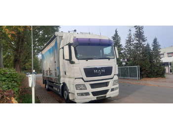 Caminhão com lona, Caminhão grua MAN TGX 18.360PS 4x2 G.Haus Kran+Funk: foto 2