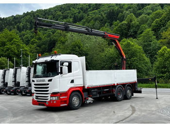 Camião de caixa aberta/ Plataforma SCANIA G 450