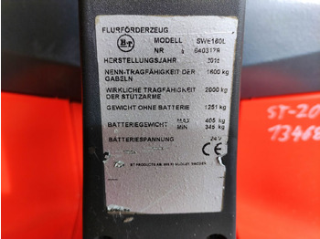 Stacker BT SWE160L: foto 5 Stacker BT SWE160L: foto 5