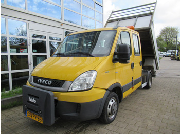 Furgão basculante, Carrinha cabine dupla Iveco Daily 35C13 D 345 Kipper Tipper DOKA Dubbelcabine: foto 4