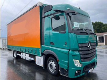 Caminhão com lona MERCEDES-BENZ Actros 1845