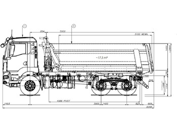 Caminhão basculante MAN TGS 33.400