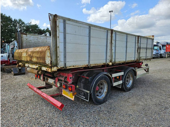 Reboque transportador de contêineres/ Caixa móvel KEL-BERG 2 axle // wire // 3-way tip // radiocontrol: foto 5