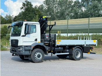 Caminhão grua MAN TGM 18.320 4x4 Hiab 228-4 Kran: foto 3