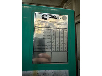 Gerador elétrico CUMMINS