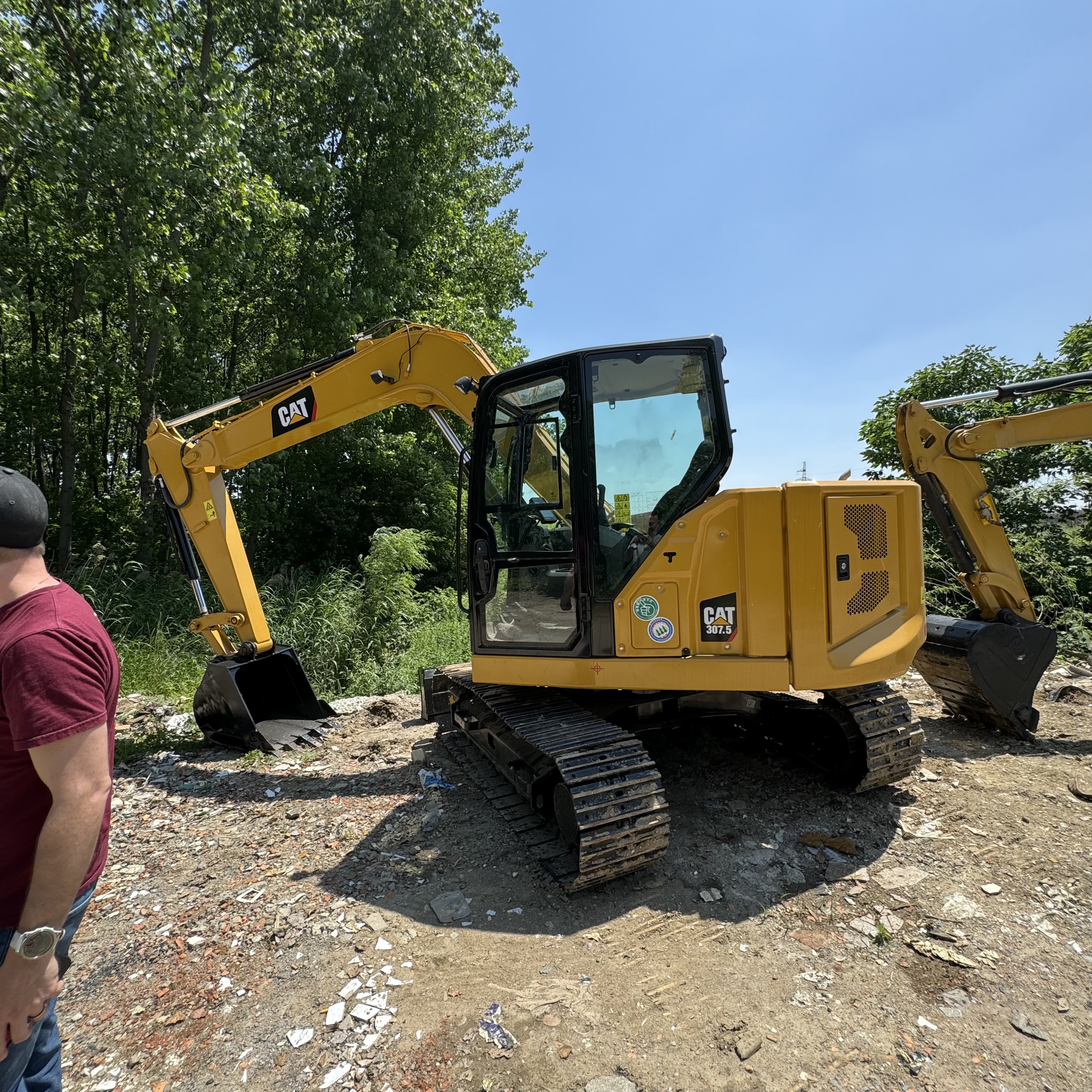 Mini escavadeira CATERPILLAR 307.5