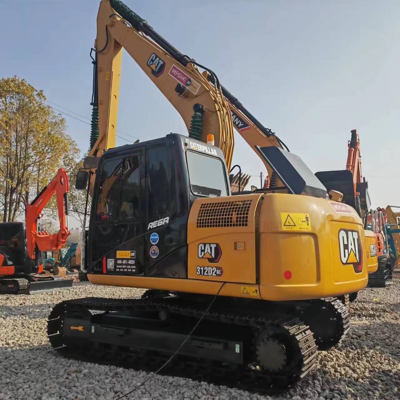 Escavadora de rastos CATERPILLAR 312D2