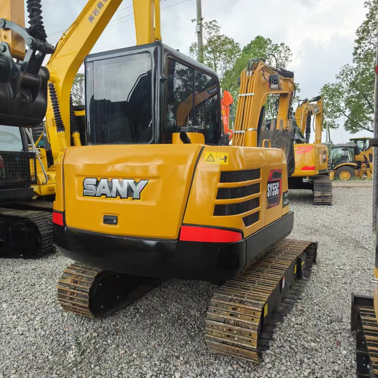Mini escavadeira SANY SY55C: foto 4
