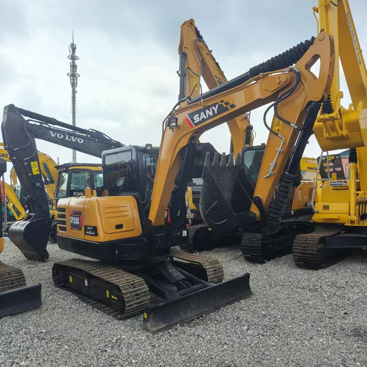 Mini escavadeira SANY SY55C: foto 5